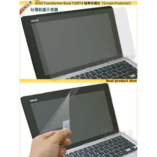 【EZstick】ASUS T200 T200TA 專用 靜電式筆電LCD液晶螢幕貼 (高清霧面)