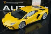 Autoart 1:18 Lamborghini Evantado S LP740 yellow car model