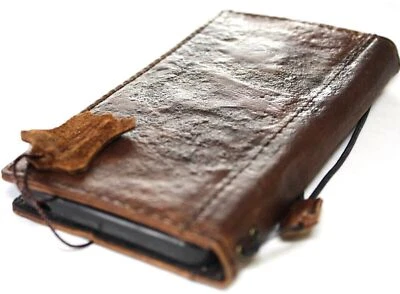 Genuine Leather case f Google Pixel 6 6A 7 8 Pro 5 5A 9 4A 7A 8A Wallet wrinkled