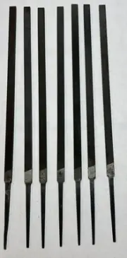 7 Nicholson Files No.2 ,,5/16”x 3/16” New