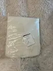 Pottery Barn Belgian Flax Linen 1 Curtain 100x96 Ivory Light Filtering
