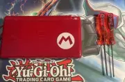 Nintendo DS Lite Replacement Shell. Mario Red. Includes Tools.