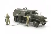 Tamiya 1/48 US 2 1/2 Ton 6x6 Airfield Fuel Truck (w/3 figures)