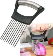 Food Slice Assistant Onion Slicer Cutter Fish Meat Potato Vegetable Holder Tools