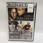 Nicolas Cage Triple Feature - dvd Trespass, Bad Lieutenant, Stolen