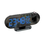 Temperature & Humidity Display Photosensitive Electronic Clock Projection9460