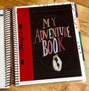 Up inspired My Adventure Book 2-Sided Dashboard for use w/ Erin Condren Planner