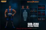 Storm Toys Mortal Kombat Sub Zero 2 Heads 1/12 Scale Figure INSTOCK