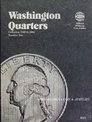Whitman Washington #2 Coin Folder, 1948-1964 #9031