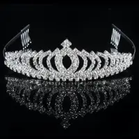 在飛比找momo購物網優惠-【89 zone】法式古典公主皇冠 髮飾 頭飾 皇冠 禮儀頭