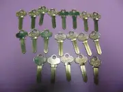 20 KEYS CORBIN R-1001 EE 6 PIN KEYS BLANKS UNCUT LOCKSMITH