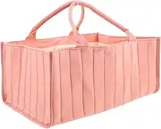 Abaodam Incontinence Bag Nappy Organizer Diaper Caddy Basket with Storage Multifunctional Stroller Hanging Bag for Mom