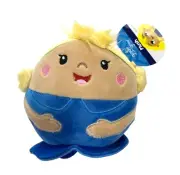 New Bendon Plush Stuffed Animal Toy Goldilocks Giggle & Grow 5 in Tall Doll Blue