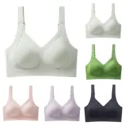 Women's Nude Adjustable Pull And Drop Large Size Low Back Bras for Women
