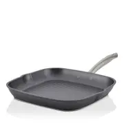 Anolon Accolade Hard-Anodized Precision Forge 11 Square Grill Pan, Moonstone