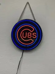 Queen Sense 10 Vivid Cubs LED Sign Light Lamp Super Bright Neon Wall Decor