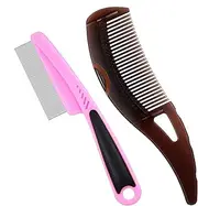 Scalp Build Up Remover Comb - Stainless Steel Oil Buildup Lice Brush | Removal Hollow Tooth Lice Pick for Men