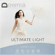 Downia Ultimate Light 50% Down Double Quilt: King