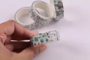 Floral Sprigs washi tape, flowers, 15mm x 5m