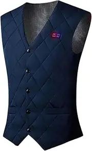 [Generic] Unisex Heated Vest Electric Heating Warm Coat Winter Warm Coat Lightweight Fleece Insulation Work Coats