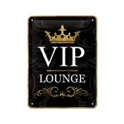 Nostalgic-Art Small Sign VIP Lounge
