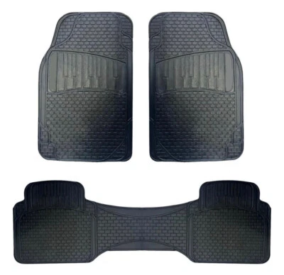 For All Land Rover Car Floor Mats Set 3pcs Setup Rough Environments (for: Land Rover)