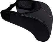 Car Headrest Car Pillow Car Seats Pillow for Neck Back Pillow for Car Theow Pillows Memory Foams Neck Support Reusable Car Seat Cushion Car Seat Pillows Black Pu Leather