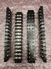 Pack of 4 14-141Y Cinch 14 Position Double Row Terminal Barrier Block NEW