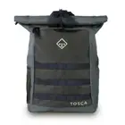 Tosca Roll Top Backpack Rucksack Outdoor Travel Bag Adjustable Strap Khaki