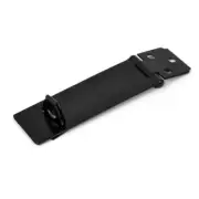 Cupboard Door Safety Padlock Latch Hasp Staple Black 5" Long
