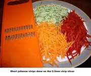 Julienne 3mm slicer, Strip slicers julienne carrot, thick,AutralianMade. Pickup