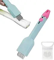 Shred Silk Cutter, Garlic Cutter Food Chopper, Portable Safe Kitchen Tool for Home Dining Room Restaurant Family