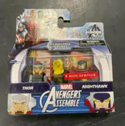 Marvel Avengers Assemble MiniMates Thor & Nighthawk Exclusive