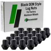 Black Lug Nuts for 1995-2000 Chrysler Cirrus with Factory Wheels