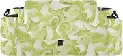 miaozhen Leaf Wave Pattern Green double stroller parent organizer stroller caddy organizer attachment accesorios para carriolas de accesorios para stroller