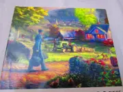 THOMAS KINKADE "HOMECOMING HERO" 1000 pc PUZZLE (2010, Ceaco)