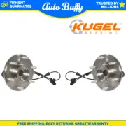 Front Wheel Bearing And Hub Assembly Pair For Nissan Titan Armada TITAN 4WD