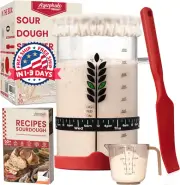Kit de inicio de masa madre Sourdough Starter Kit 9-in-1 38oz pan de masa madre