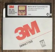 Merlin 64 Macro Assembler for the Commodore 64 - 5.25” Floppy Disk