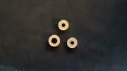 Hybrid Ceramic Bearings ABEC-7 Orange (1 Complete Set): (2) 3x10x4; (1) 5x11x4