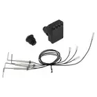 Chrome Coated Button Cover Electric Ignition Kit for Blackstone 28 Inch Griddle