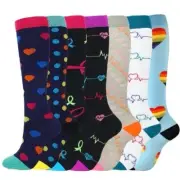 Compression Socks Stockings Womens Mens Knee High Medical 20-30 mmHG S/M - L/XL