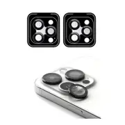 iCoverLover 2X For iPhone 15 Pro Camera Lens Protectors with Locator Black