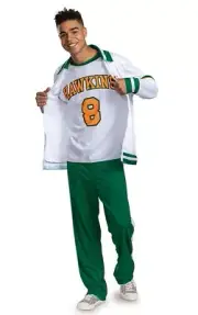 Stranger Things Deluxe Lucas S4 Adult Costume Large Xtra Large L-XL 42-46