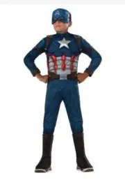 Rubie's Marvel Infinity War Captain America Boy's Costume Disney Halloween Small