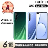 在飛比找momo購物網優惠-【realme】A級福利品 X50 5G版 6.57吋(6G