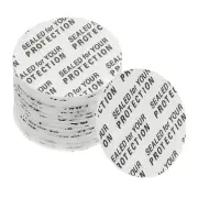 100Pcs Foam Lid Liners, Pressure Sensitive Liners for Sealing, 25mm