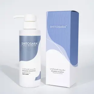 SHITOSARA+ 日本鬆潤結構式護髮 鬆潤富勒烯修護洗髮精 REPAIRING SHAMPOO 300ml