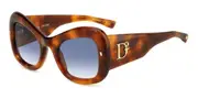 Dsquared2 D2 0137/S XNZ/08 Men's Sunglasses Tortoiseshell Size 54