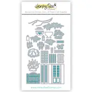 Honey Bee Lovely Layers- Front Porch Spring Add-On - Honey Cuts Die